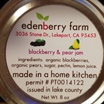 Blackberry & Pear Jam